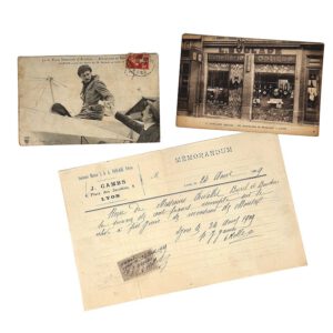 Documents about the Boulade brothers from Lyon, their company and its succesor J.&nbsp;Gambs.