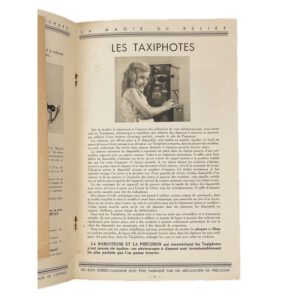Catalogue Richard ‚La Magie&nbsp;du&nbsp;Relief‘ 1933 (D046)