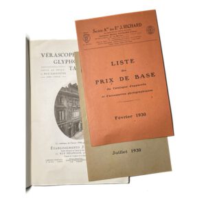 Catalogue Richard 1930 (D044)