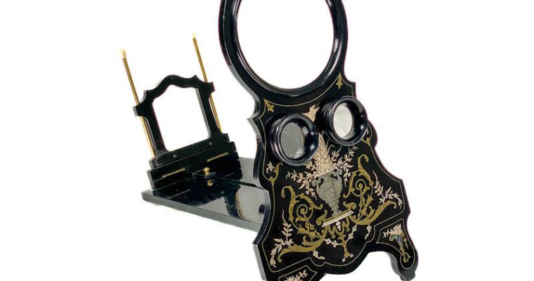 Foldable Pantoscope, Rich Inlays, Luxe