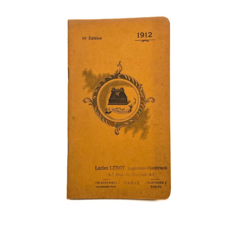 Catalogue Leroy&nbsp;1912