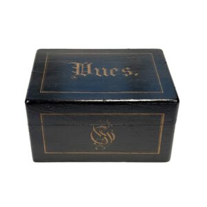 Storage Box for Stereo views, French, Custom made (A010)