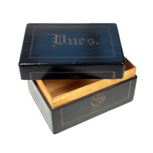 Storage Box for Stereo views, French, Custom made (A010)