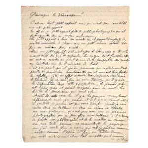 Autograph ‚Quesceque le Verascope‘ (D089)