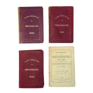 Four Editions of the Aide-Mémoire de Photographie (1888–1909) (D106)