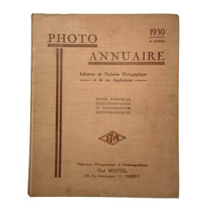 Photo Annuaire, 1930 – Copy from a French Photo Dealer