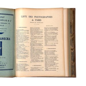 Photo Annuaire, 1930 - Copy from a French Photo Dealer (D107)