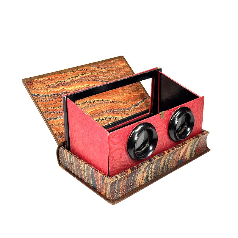 Foldable book stereoscope (SH173)