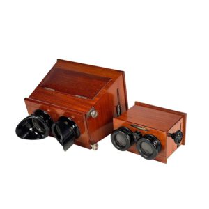 Stereoscope, Box-sliding with Eyecups (SH180)