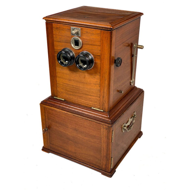 Tray-Stereoscope, Prototype for ‚Le Taxiphote, modèle mécanique‘