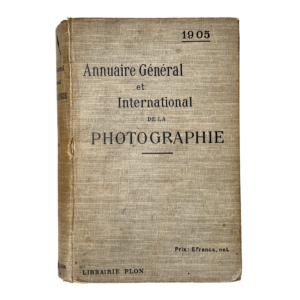 Annuaire Général et International de la Photographie 1905 (D109)