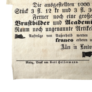 Stereoscopic Catalogue and Price List ‚Neuester Preis-Courant‘ (D110)