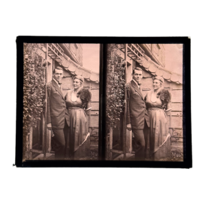 Set of 50 stereo views showing the production of cars at the Citroën Factory, Javel, Paris (V014)