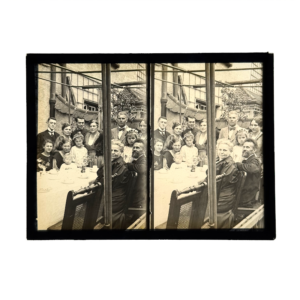 Set of 50 stereo views showing the production of cars at the Citroën Factory, Javel, Paris (V014)