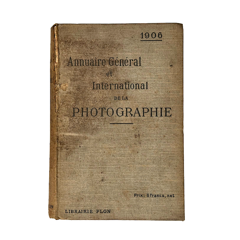 Annuaire Général et International de la Photographie 1906 (D111)
