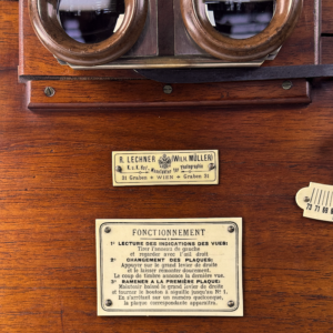 Tray-Stereoscope ‚Le Taxiphote modèle mécanique‘, first version (ST108)